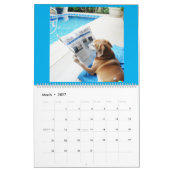 Kalender mit Hundebildern (Mär 2027)