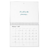 Kalender mit inspirierendem Zitat (Feb 2027)