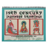 Kalender mit japanischen Zeichnungen des 19. Jahrh (Titelbild)