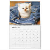 Kalender mit Katzenbabys mittlerer Größe (Feb 2027)