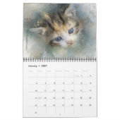 Kalender mit Katzenbabys mittlerer Größe (Jan 2027)