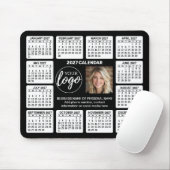 Kalender mit Logo Kontakt-Magnet Mousepad (Mit Mouse)