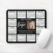 Kalender mit Logo Kontakt-Magnet Mousepad (Mit Mouse)