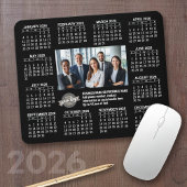 Kalender mit Logo Kontakt-Magnet Mousepad