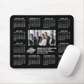 Kalender mit Logo Kontakt-Magnet Mousepad (Mit Mouse)