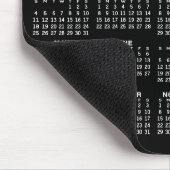 Kalender mit Logo - Vertikale Jahresansicht Mousepad (Ecke)