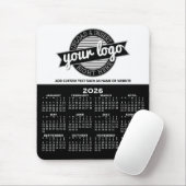 Kalender mit Logo - Vertikale Jahresansicht Mousepad (Mit Mouse)