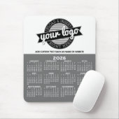 Kalender mit Logo - Vertikale Jahresansicht Mousepad (Mit Mouse)