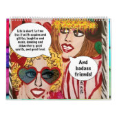 KALENDER MIT SCHLECHTER MÄDCHENKUNST (Titelbild)