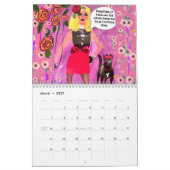 KALENDER MIT SCHLECHTER MÄDCHENKUNST (Mär 2027)