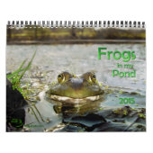 Kalender mit Teichfröschen (Titelbild)