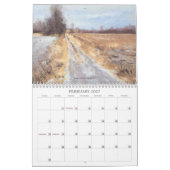 Kalender mit vier Jahreszeiten (Feb 2027)