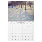 Kalender mit vier Jahreszeiten (Jan 2027)