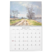 Kalender mit vier Jahreszeiten (Mär 2027)