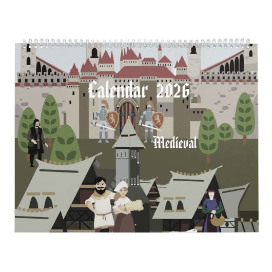 Kalender Mittelalterlich (Titelbild)