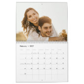 Kalender Modernes Foto (Feb 2027)