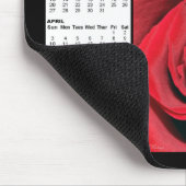 Kalender Mousepad der Rosen-2011 (Ecke)