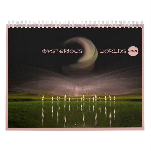 Kalender mysterious worlds (Titelbild)