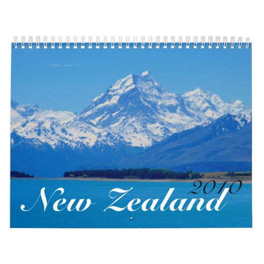 Kalender Neuseelands 2010 (Titelbild)