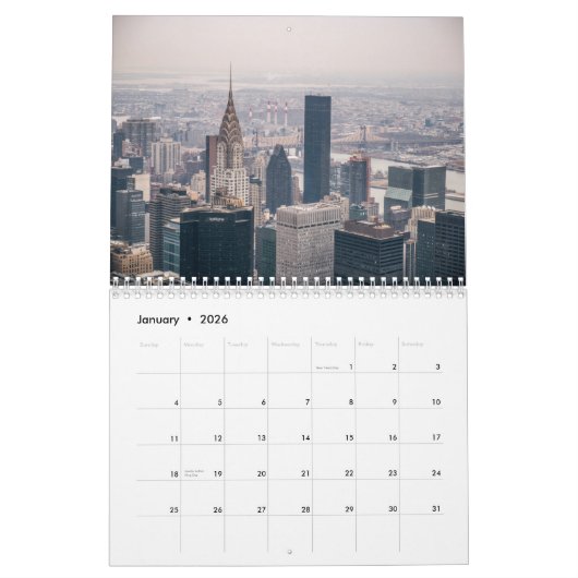 Kalender New York 2015 (Jan 2026)