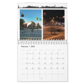 Kalender New York City Tag und Nacht (Feb 2026)