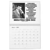 Kalender Nikola Tesla-Zitat-20XX (Mär 2027)