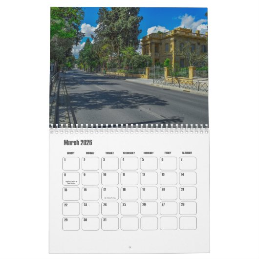 Kalender Nikosia-Zypern (Mär 2026)