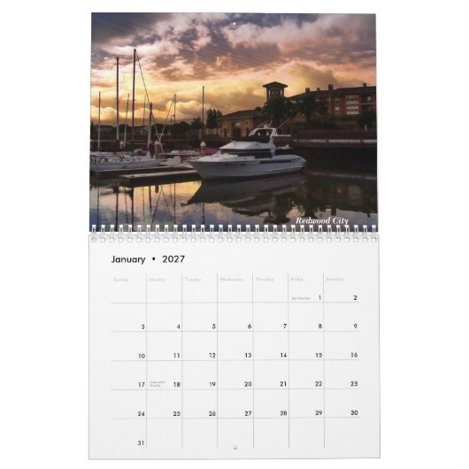 Kalender Nordkalifornien-Landschaft2011 (Jan 2027)