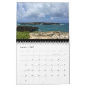 Kalender Oahus Hawaii (Jan 2027)