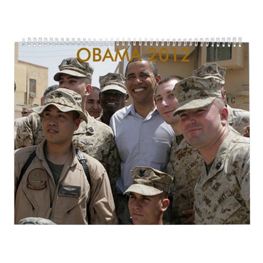 Kalender Obama 2012 (Titelbild)