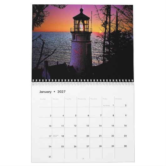 Kalender Oregons 2011 (Jan 2027)