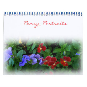 Kalender - Pansy Portrait