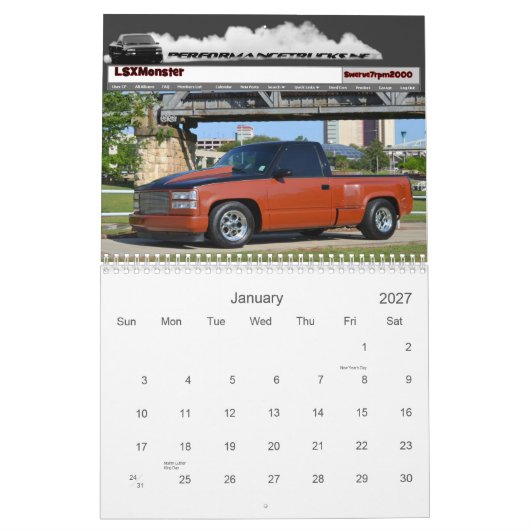 Kalender Performancetrucks.net 2012 (Jan 2027)