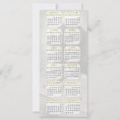 Kalender Pferd - 2026 Grußkarte (Rückseite)