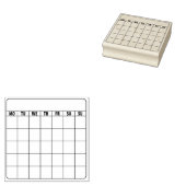 Kalender, Planer, Journal Gummistempel (Stempel)