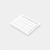 Kalender-Post-Itanmerkungen Post-it Klebezettel (angewinkelt)