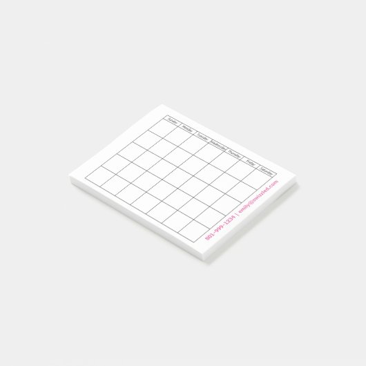 Kalender-Post-Itanmerkungen Post-it Klebezettel (angewinkelt)