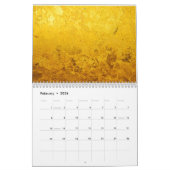 Kalender REINES GOLD/Goldblatt + Ihre Fotos/Text (Feb 2026)