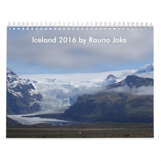 Kalender Reise-Islands 2016 durch Rauno Joks (Titelbild)