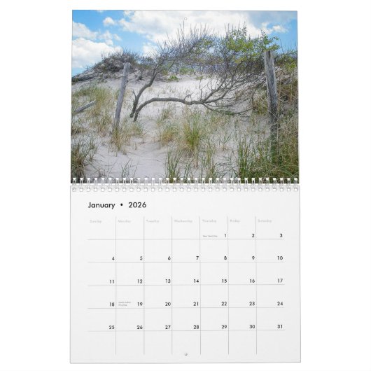 Kalender - SAND UND SURF (Jan 2026)