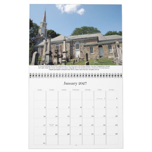 Kalender Schenectadysteeples-2015 (Jan 2027)