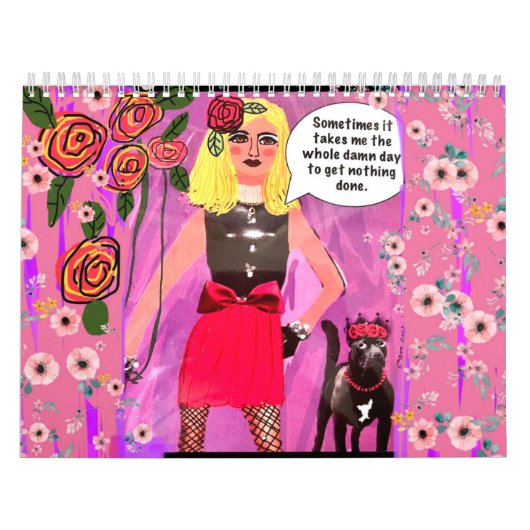 Kalender - schlecht sein a** Tag (Titelbild)