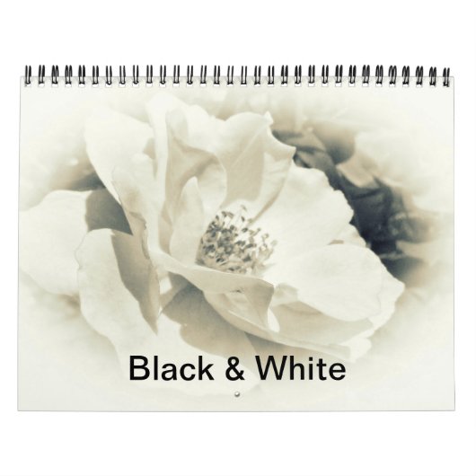 Kalender - Schwarz-Weiß-Fotografie (Titelbild)