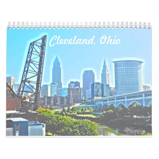 Kalender Sehenswürdigkeit-Clevelands Ohio (Titelbild)