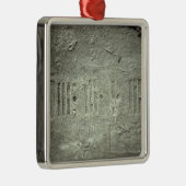 Kalender Silbernes Ornament (Rechts)