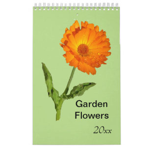 Kalender - Single - Garten - Blume
