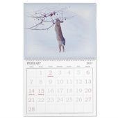 Kalender - sortierte Bilder - mit großen Zahlen (Feb 2027)