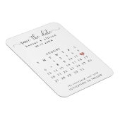 Kalender speichern im Datumsfenster Magnet (Rechte Seite)