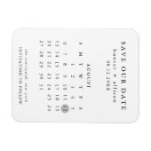 Kalender speichern im Datumsfenster Magnet (Horizontal)