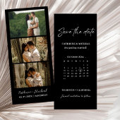 Kalender-Standrahmen für Hochzeitsskalender-Foto G Save The Date